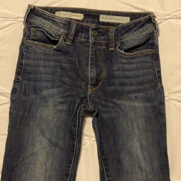 Anthropologie Pilcro High Rise Denim Legging, size 25, VGUC - Picture 8 of 9